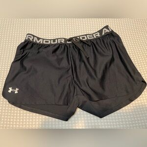 Under Armour Girl’s Black Athletic Shorts